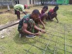 Pawas TMMD Ke-110 Kodim 1802/Sorong, Bahu Membahu Tni Rakyat Program TMMD
