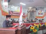 Paripurna DPRD, Bupati Lampura Sampaikan LKPj 2020