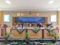Wujudkan Kepemerintahan Bersih, Pemkab Lampura Gelar Sosialisasi Gratifikasi