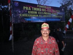 Apressiasi Damang Lahei Barat Terhadap kegiatan Pra TMMD Ke-111 Kodim 1013/Mtw TA 2021