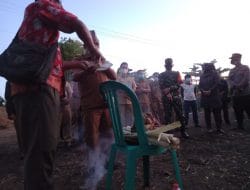 Doa Bersama dan Ritual Adat Pra TMMD ke-111 Kodim 1013/Mtw