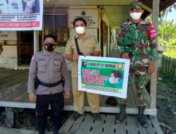 Babinsa Koramil 08/Mantangai dampingi para Purnawirawan TNI AD dan Warakawuri Melaksanakan Vaksin