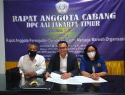 RAC DPC AAI Jakarta Timur, Tegaskan Muscablub di Hotel 678 Inkonstitusional