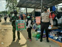 Koramil 1011-12/Bahaur Monitoring Perkembangan Satgas Desa Tangguh Tangkal Covid-19