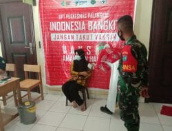 Serda Rakha Dampingi Masyarakat Untuk Vaksinasi