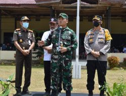 Dandim dan Serda A.P. Siregar Berhasil Sampai ke Lokasi TMMD 111.