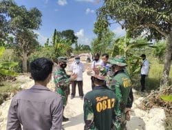 Danramil Ambil Apel Pengecekan Satgas TMMD