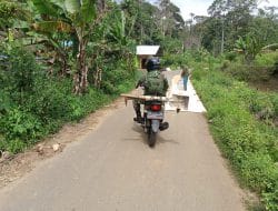 Pak Babinsa Tak Kenal Waktu dan Lelah Mengabdi untuk Negeri