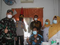 Dandim Letkol Inf Rooy Chandra Sihombing, S.I.P Pastikan Lokasi Vaksin Patuhi Prokes