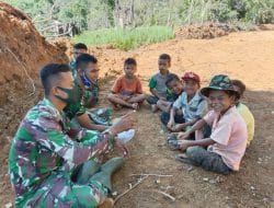 Prada Andi Logita Laksanakan Sosialisasi Protokol di Balik Bukit