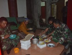 Kedatangan Satgas TMMD Kodim 0804/Magetan disambut Hangat Warga Desa Gonggang