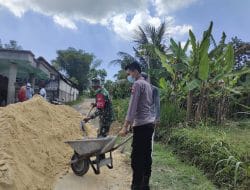 Kegiatan TMMD Tempat Penyuburan Sinergi TNI-Polri