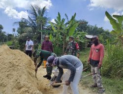 Dandim Tinjau Langsung Lokasi TMMD Desa Siwalan
