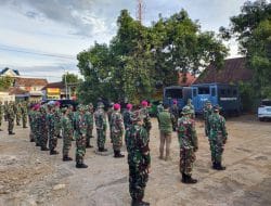 100 Anggota TNI Lakukan TMMD Reg 111 di Desa Siwalan