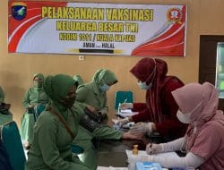 Purnawirawan, Warakawuri dan KBT Menjalani Vaksinasi Tahap II