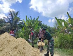 Tergelarnya TMMD 111 Menjadi Momentum Terwujudnya Guyup Rukun Masyarakat Desa Siwalan