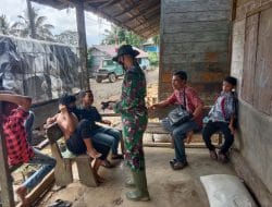 Prada nanda Hasibuan Ingatkan Warga Jaga Jarak