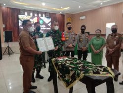 Penandatanganan MOU TMMD ke-111 Kodim 0212 /TS