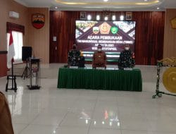 Satgas TMMD Ke-111 Kodim 0212/TS Komitmen Menyelesaikan Pekerjaannya Tepat Waktu