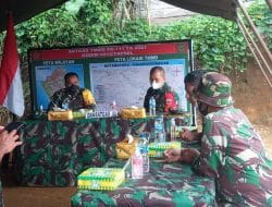 Danrem 023/KS Laksanakan Rapat Bersama Dansatgas TMMD ke 111 Kodim 0212 beserta Forkopimda Kab Tapanuli Selatan