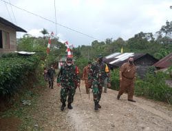 Danrem 023/KS Tiba Di Kotis TMMD ke-111 Kodim 0212/TS