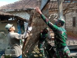 Semangat Warga Siwalan Dalam TMMD 111 Demi Kemajuan Desa Siwalan.