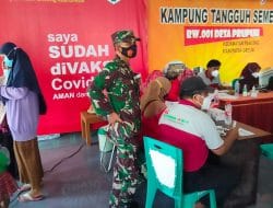 TMMD 111 Gresik Non Fisik Memberi Pelayanan Kesehatan.