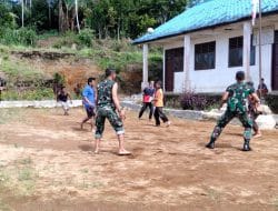 Serma Tommi Jepisa Ajak Warga Olahraga Sepakbola