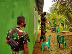 Lanjutan Pengecatan Mushola Taati Prokes