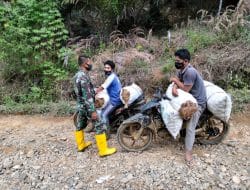 Gotong-Royong Demi Sekseskan TMMD ke 111 Kodim 0212/TS