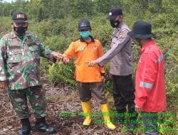 Koramil 1011-15/Kahayan Hilir Melaksanakan Pengecekan Alat Perlengkapan Antisipasi Karhutla