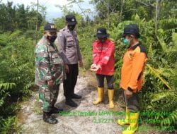 Peltu Elisa Sintung Lakukan Pengecekan Lokasi Daerah Rawan Karhutla