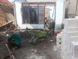 Rumah Tasirah dalam Penggarapan Program TMMD 111 Gresik