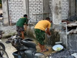 Menumbuhkan dan Meningkatkan Keimanan Serta ketaqwaan di Lokasi TMMD