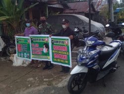 Serda Anhar Monitoring Desa Tangguh Tangkal Covid-19 Di Wilayah Binaannya