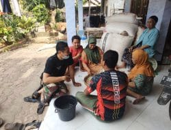 Ngasirah Antusias Dengarkan Penjelasan Dari Satgas TMMD