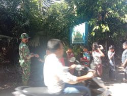 Jalankan Prokes, Jemput Anak-anak Warga Diantarkan Pulang