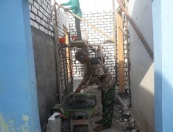 Praka Ridho Amati Hasil Pemasangan Kusen