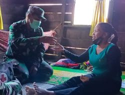 Yuli Ucapkan Terima Kasih Atas Kunjungan Tim Satgas TMMD Ke111 Kodim 0212/TS.