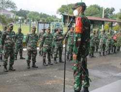 Dansatgas TMMD Ke-111 Berikan Arahan Kepada Seluruh Personel