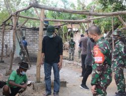 Hari Ke-6 Kegiatan TMMD Reg 111, Dansatgas Tinjau Lokasi Sasaran Kegiatan