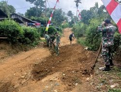 Kapt. Inf Maryanto ,Terima Kasih Warga Desa Siuhom Yang Ikut Partisipasi Sukseskan TMMD Tapsel