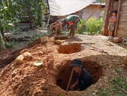 Minimal 2% Selisih Ketinggian Septic Tank dengan Kloset, TMMD Tapsel