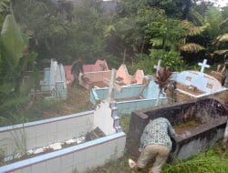 Kades Siuhom ,Terima Kasih Satgas TMMD telah Bersihkan Makam Dukuh Tangga Batu