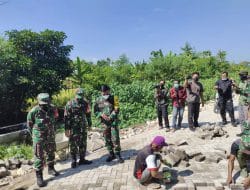 Satgas TMMD Kembali Lanjutkan Pekerjaan Jalan Pavingnisasi