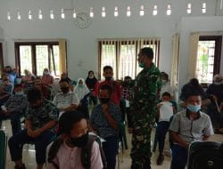 Kapt. Inf. Saparuddin Hasibuan Menyampaikan Materi Wasbang Interaktif .