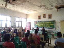 Sosialisasi STBM Mewujudkan Perilaku Masyarakat Desa Siuhom yang Higienis dan Saniter Secara Mandiri, TMMD Tapsel