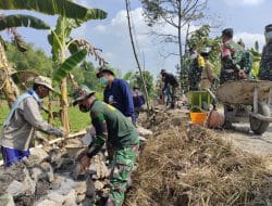 Hiruk Pikuk Jalan Desa Setelah Dilakukan Pembangunan Jalan Pada Program TMMD