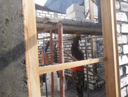 Bekerja Sambil Teriak Untuk Menyemangati Satgas, Menggema di Lokasi TMMD