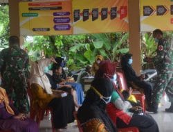 Peltu Masrukan Satgas Kesehatan, bagikan masker Cegah Covid-19